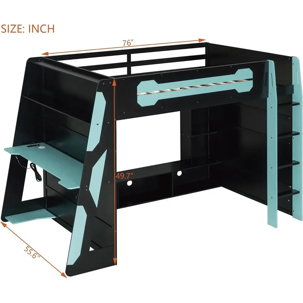 Customizable Large Wood Gaming - Esports Gaming Bed 评论和价格