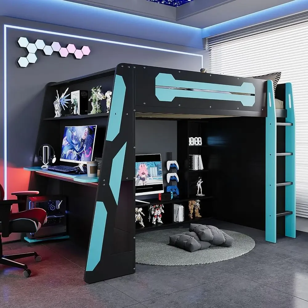 Customizable Large Wood Gaming - Esports Gaming Bed 评论和价格