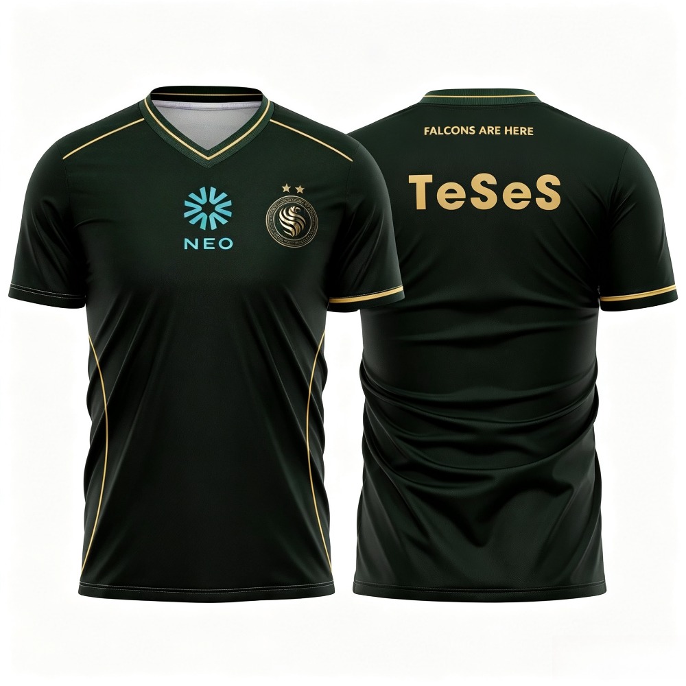 Team Falcons 2026 Training Uni - Custom Esports Gaming Jersey 评论和价格