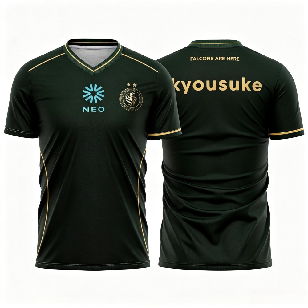 Team Falcons 2026 Training Uni - Custom Esports Gaming Jersey 评论和价格
