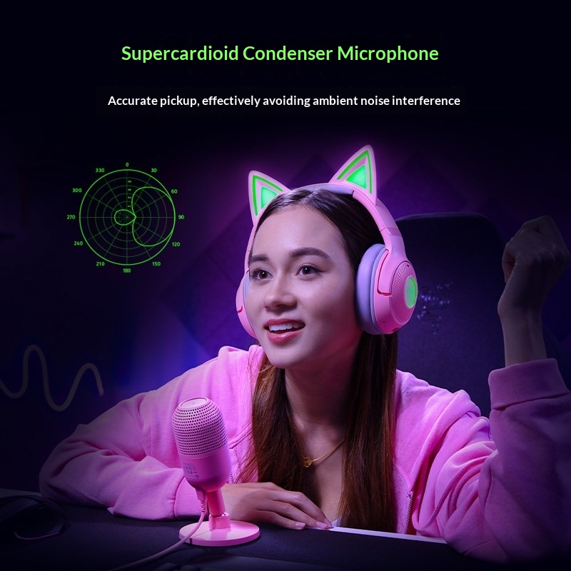 Razer Seiren V3 Mini USB Conde - Streaming Mic Condenser 评论和价格