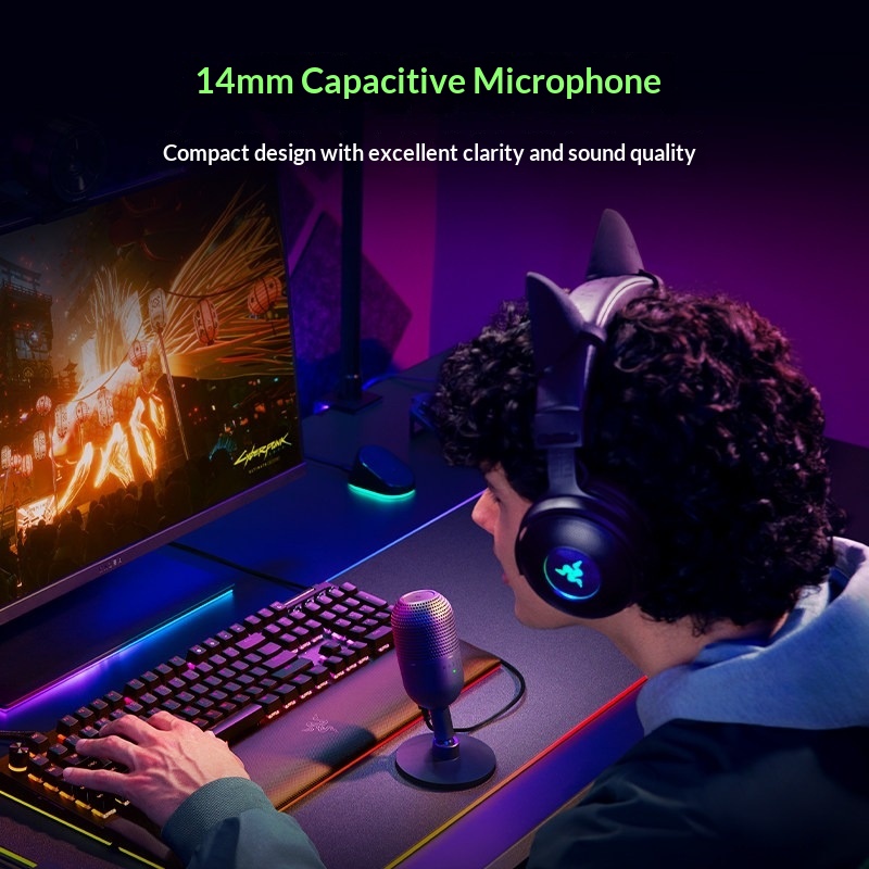 Razer Seiren V3 Mini USB Conde - Streaming Mic Condenser 评论和价格