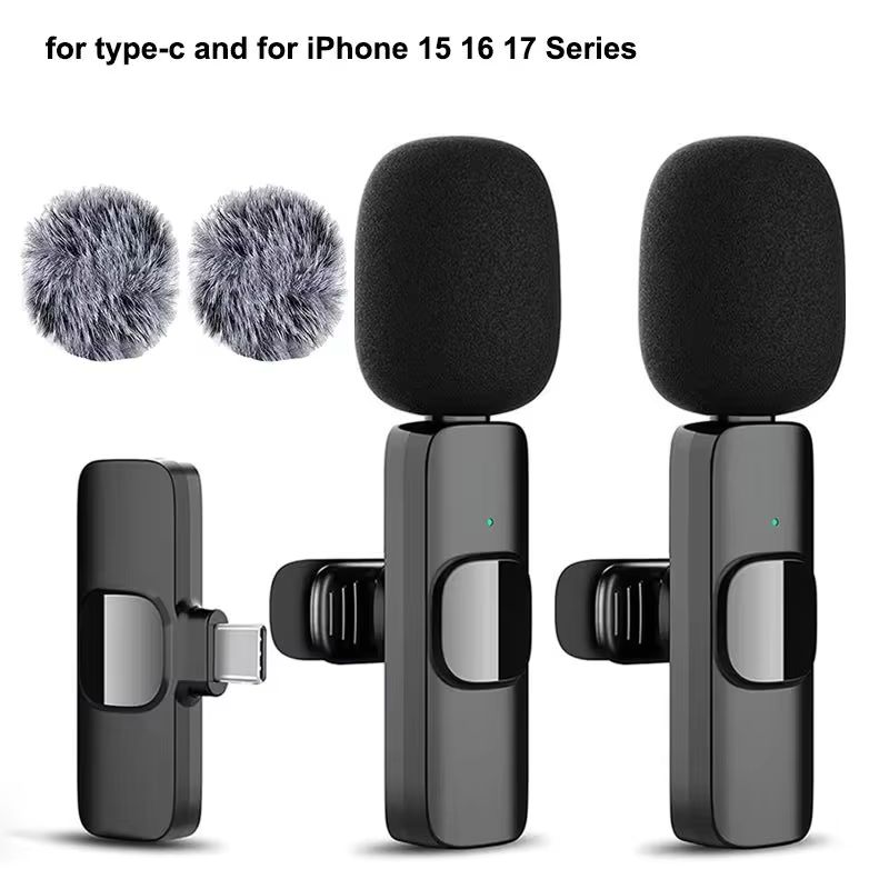 Wireless Lavalier Microphone f - Streaming Mic Condenser 评论和价格