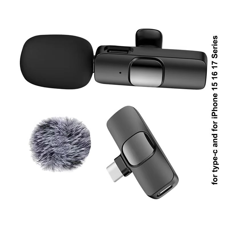 Wireless Lavalier Microphone f - Streaming Mic Condenser 评论和价格