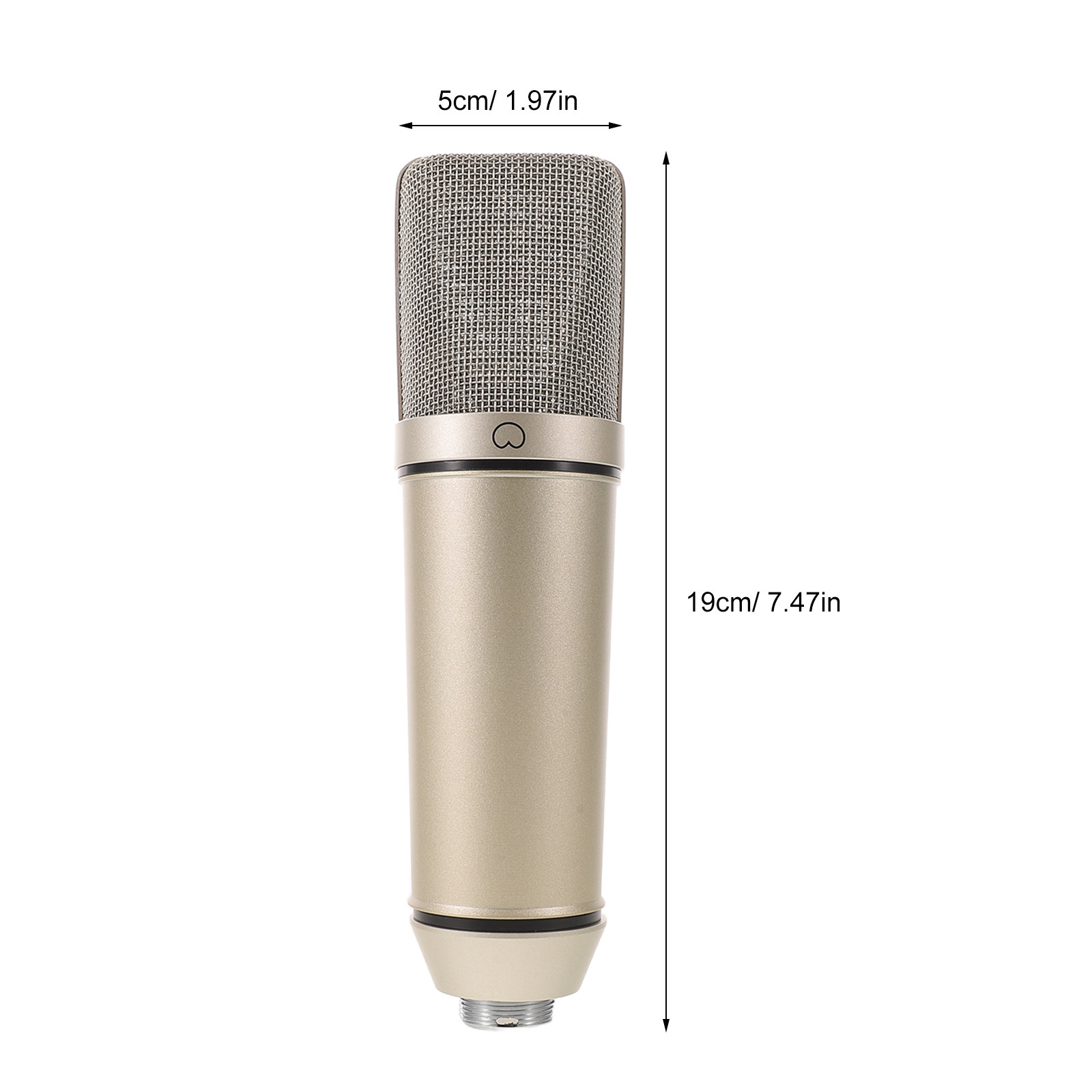 Metal Xlr Condenser Microphone - Streaming Mic Condenser 评论和价格