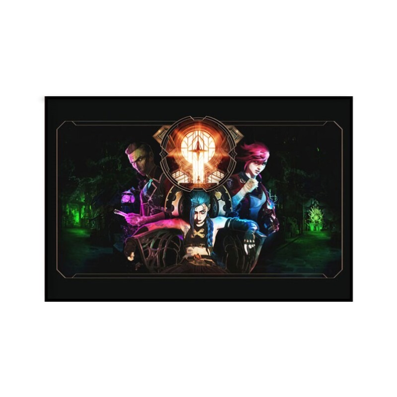 Arcane Jinx Close-Up Poster Un - Esports Y Gaming 评论和价格