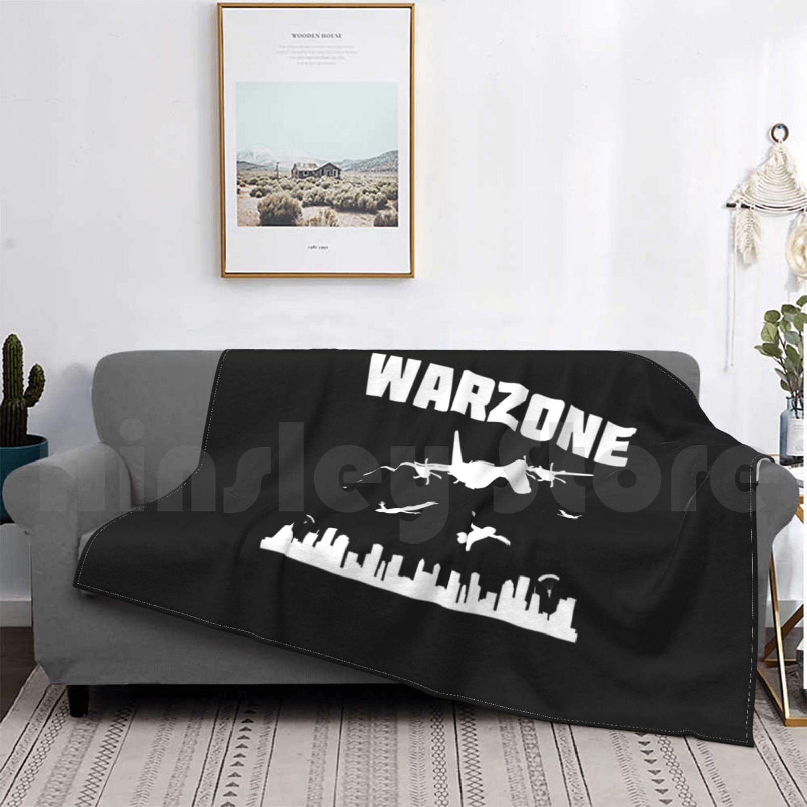 Warzone Blanket For Sofa Bed T - Esports Gaming Bed 评论和价格