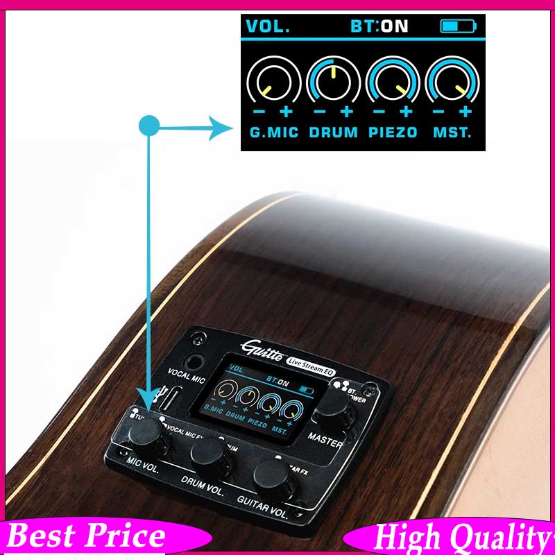 Guitto GGP-05 Acoustic Guitar  - Streaming Mic Condenser 评论和价格