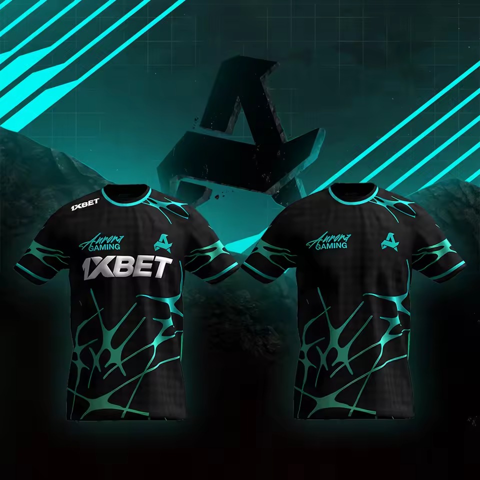 Aurora Gaming E-sports Club Ne - Custom Esports Gaming Jersey 评论和价格
