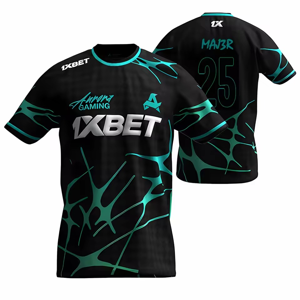 Aurora Gaming E-sports Club Ne - Custom Esports Gaming Jersey 评论和价格