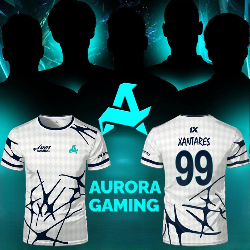 Esports Team Aurora Gaming Jer - Custom Esports Gaming Jersey 评论和价格