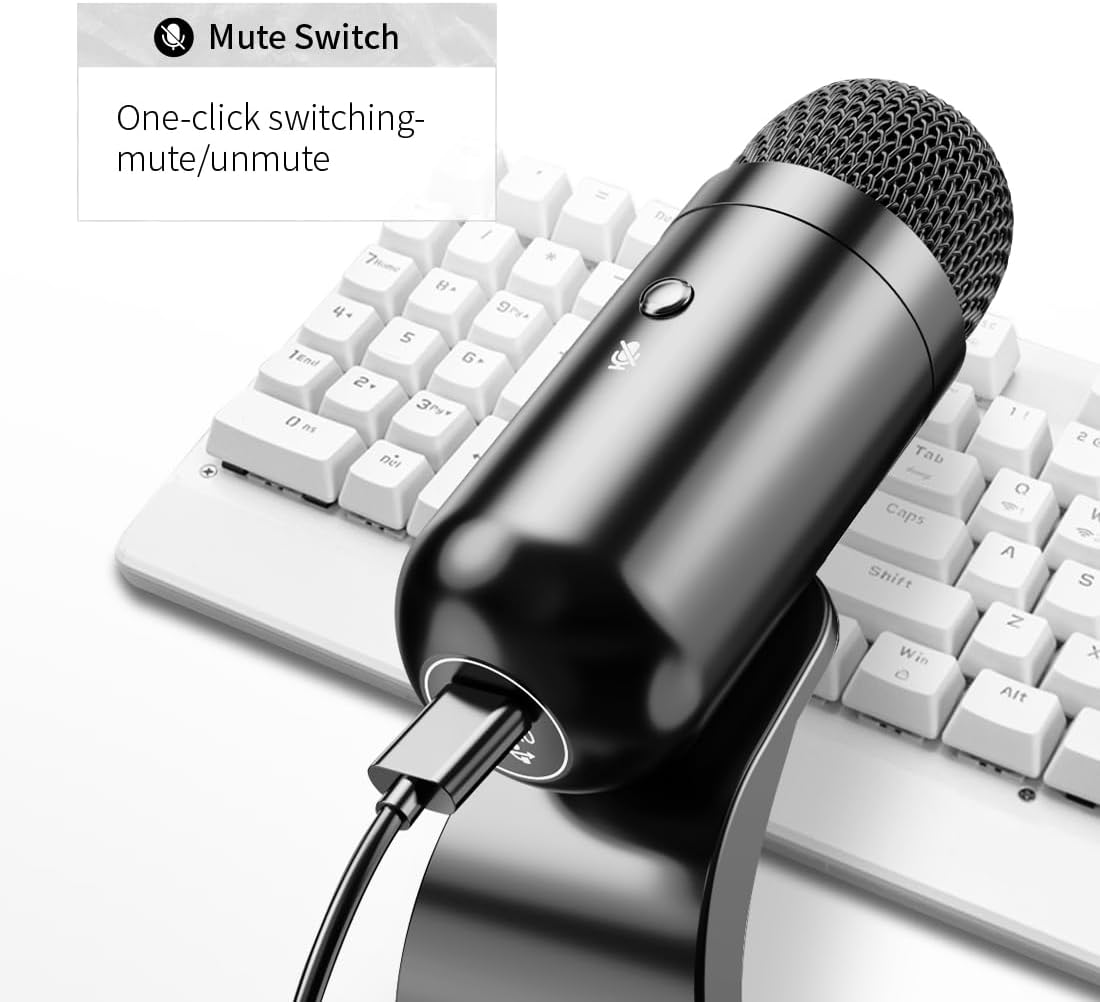 Professional USB Microphone Co - Streaming Mic Condenser 评论和价格