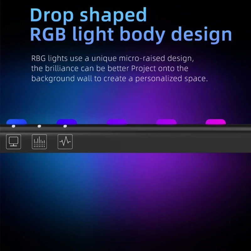 60cm RGB Computer Monitor Ligh - Esports Gaming Bed 评论和价格