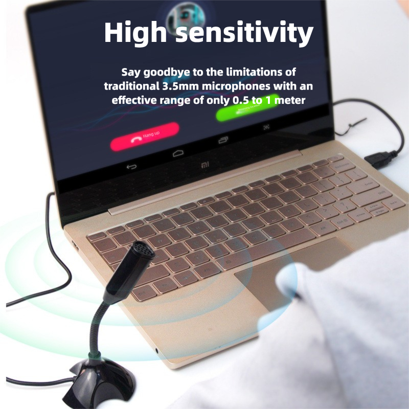 Small USB Desktop Computer Mic - Streaming Mic Condenser 评论和价格