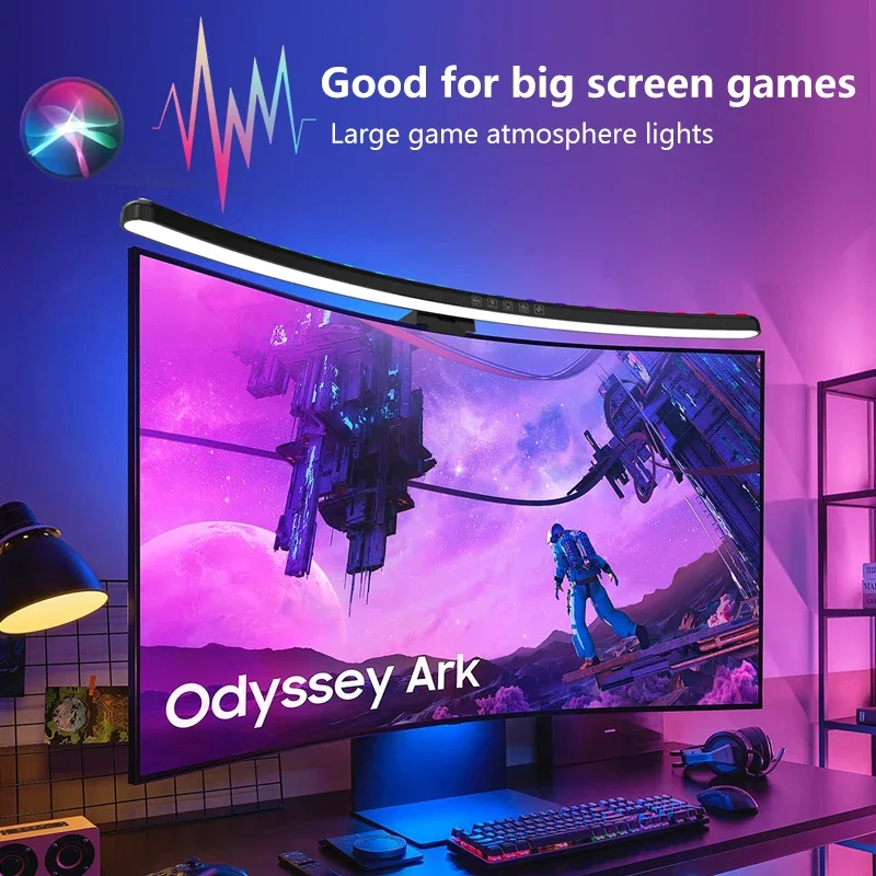 60cm RGB Screen Hanging Lights - Esports Gaming Bed 评论和价格